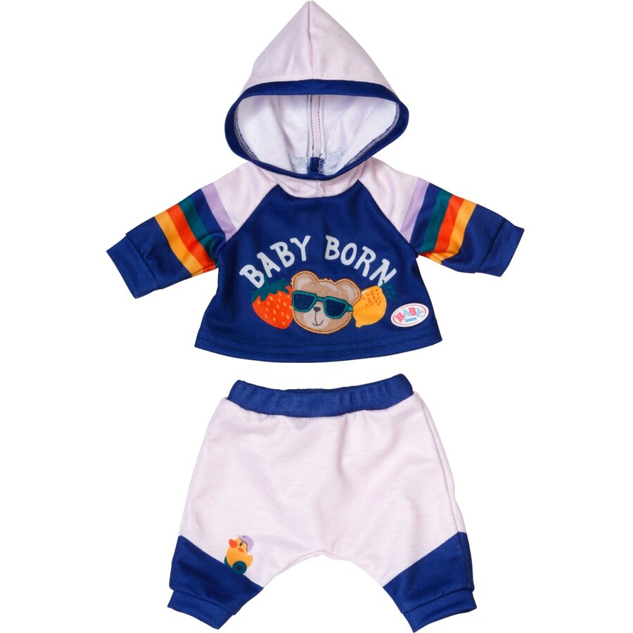 ZAPF Creation BABY born® Jogging Suit Navy 43cm