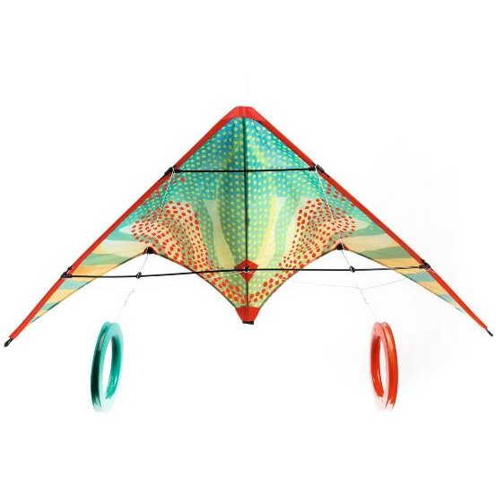 Zmeu Acrobatic Usor de Asamblat Husa de Depozitare Multicolor