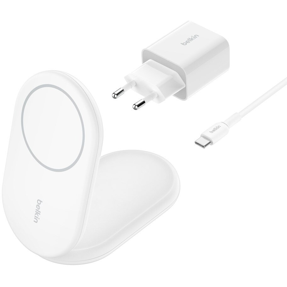  BoostCharge Headphones, Smartphone White USB Wireless charging Fast charging Indoor