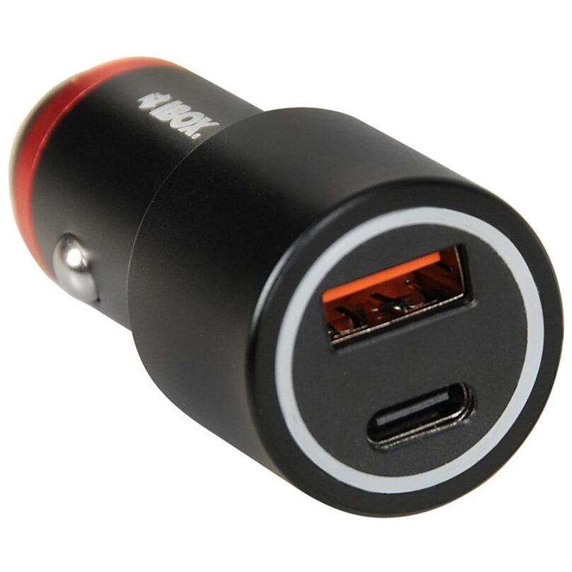  ICC20 mobile device charger Smartphone, Smartwatch, Tablet Black Cigar lighter Fast charging Auto