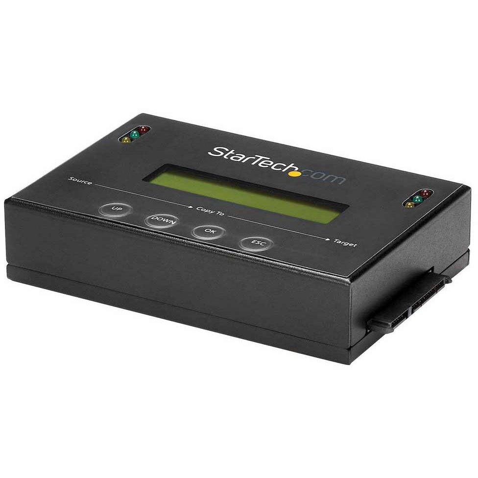 1:1 Hard Drive Duplicator and Eraser for 2.5 & 3.5 SATA HDD SSD - LCD & RS-232 Â - 14GBpm Duplication Speed - Cloner & Wiper (SATDUP11) - hard drive duplicator