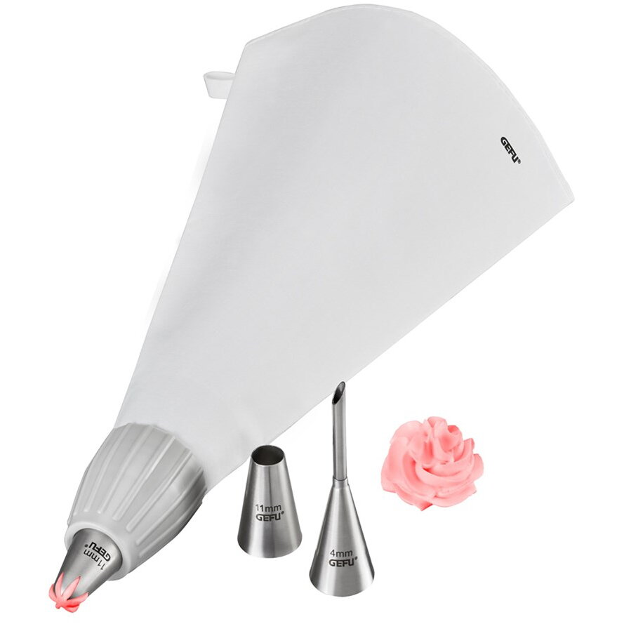 14330 pastry bag Cotton, Plastic, Stainless steel