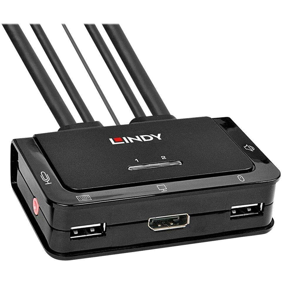 2 Port DisplayPort 1.2, USB 2.0 mit Audio