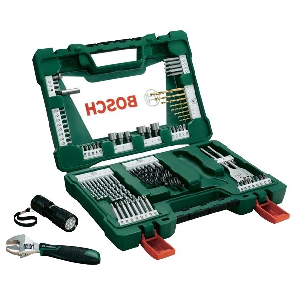 2607017193 - Set accesorii insurubare si burghie mixte, 83 bucati 