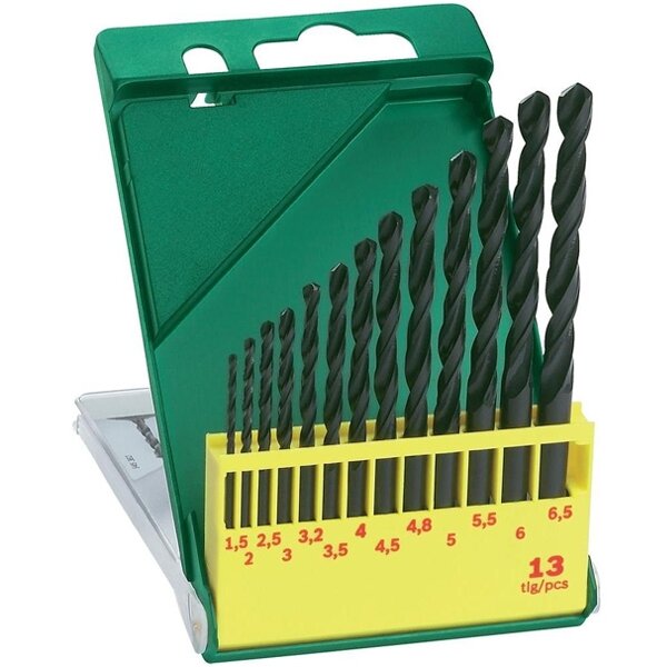 2607019441 - Set burghie, metal, 1.5-6.5  mm, 13 buc