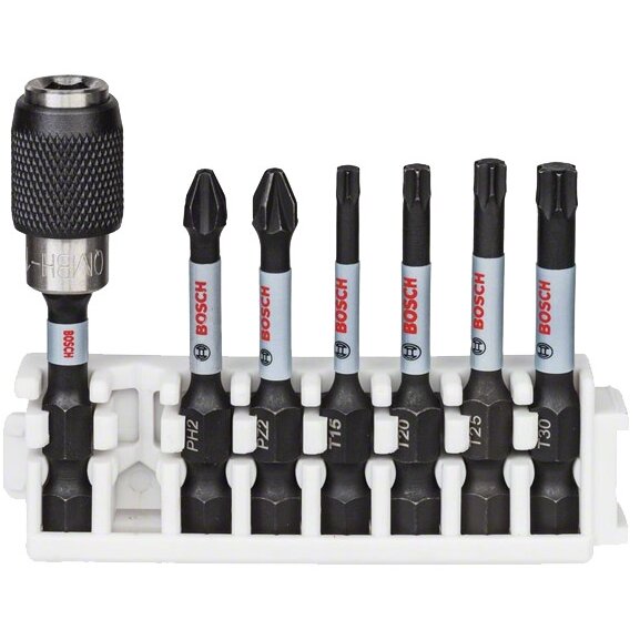 2608522327 - Set capete de insurubare, -, 7 bucati, rezistenta impact, prelungitor insurubare inclus, Se livreaza multiplu de 5, Pret/Bucata