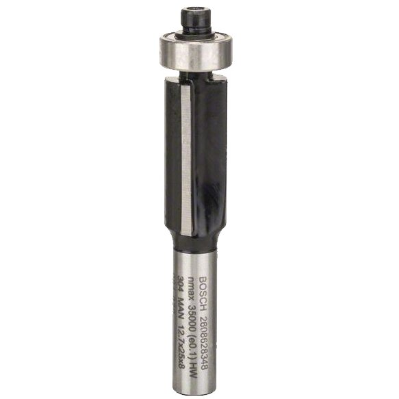 2608628348 - Freza pentru frezare coplanara,  12.7x25.4x68 mm, tija 8 mm, lemn 