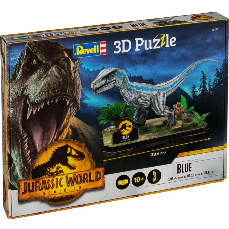 3D-Puzzle Jurassic World Dominion - Blue