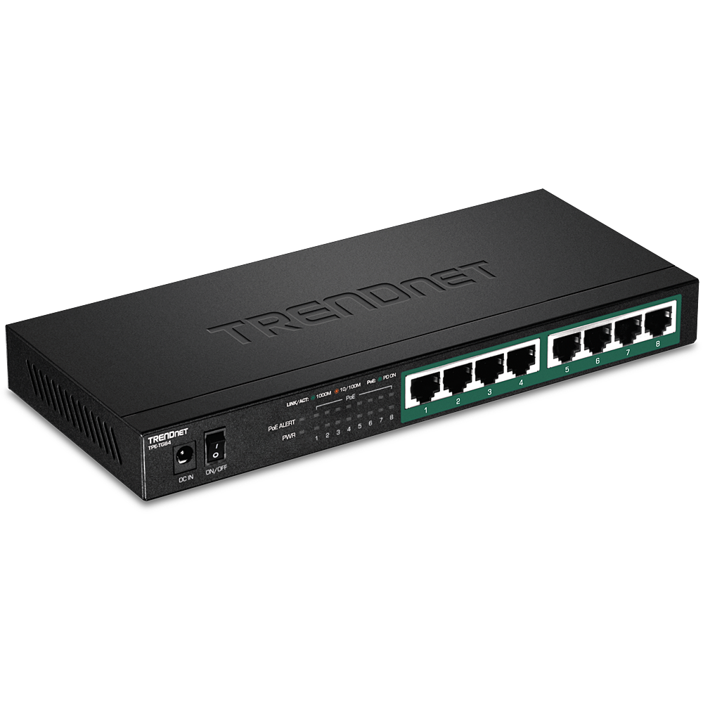 8-Port Gigabit PoE+ (120W)