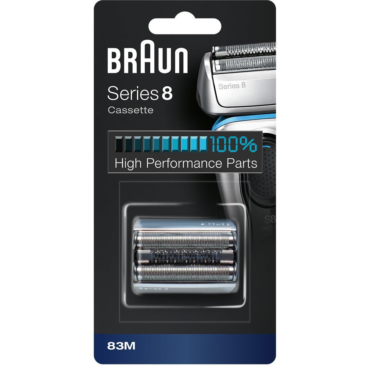 83M Shaver Replacement Head for Series 8, Silver