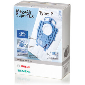 Set saci aspirator + 1 micro filtru BBZ41FP Alb