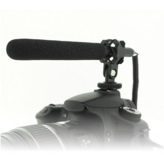 Microfon Camera Video TopMic120 Negru