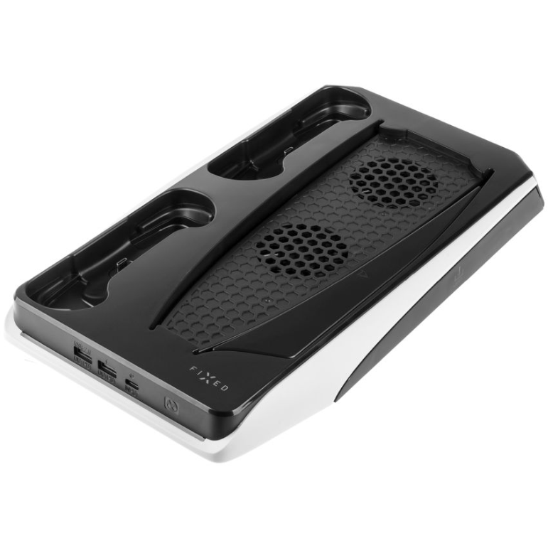 Accesoriu gaming FIXED Multifunctional Station for PS5, black and white