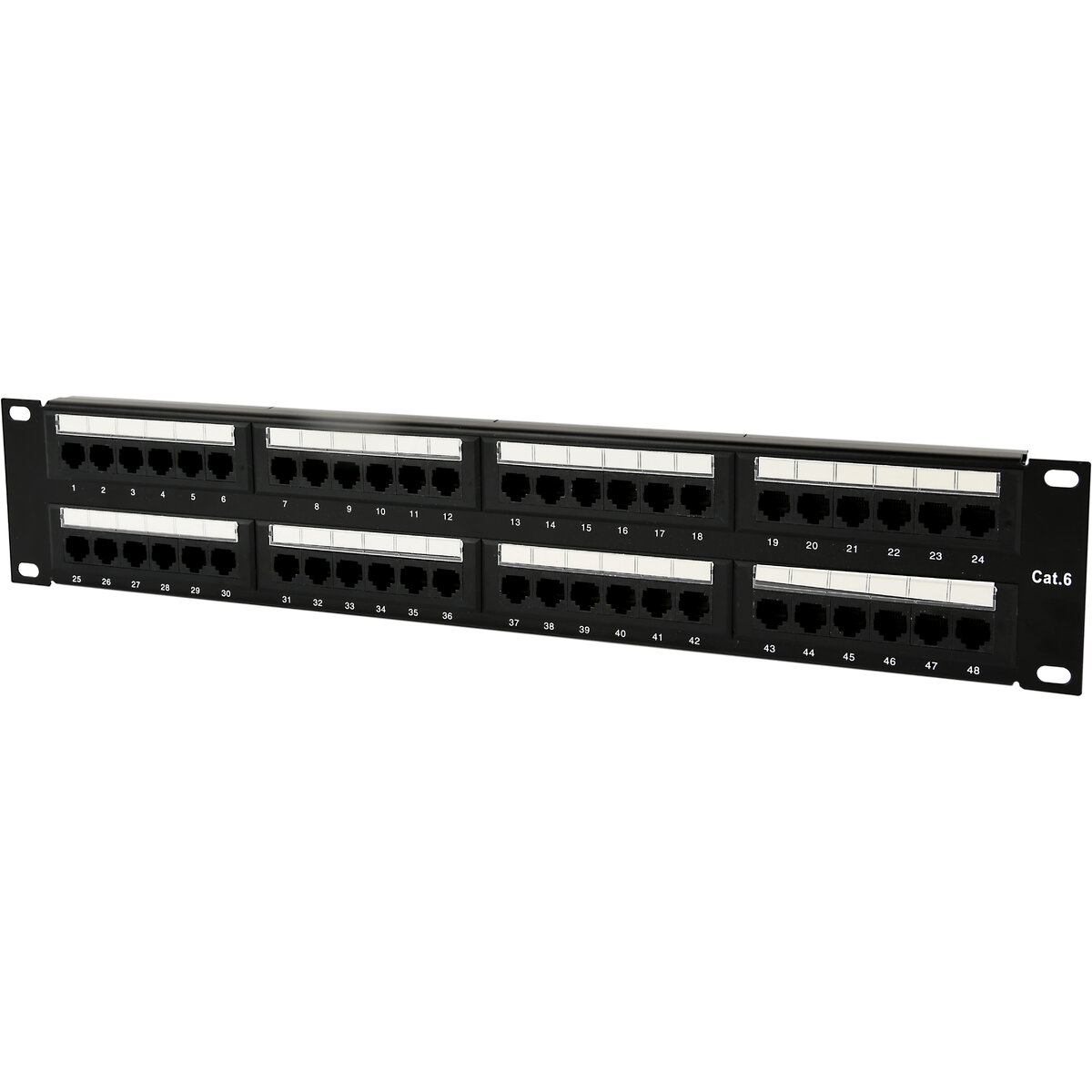 Patch Panel NPP-C648CM-001 19 inch 48 port Black