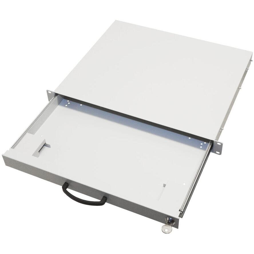 Accesoriu Retea 19 Rack 1U Sertar Tastatura leer Gri