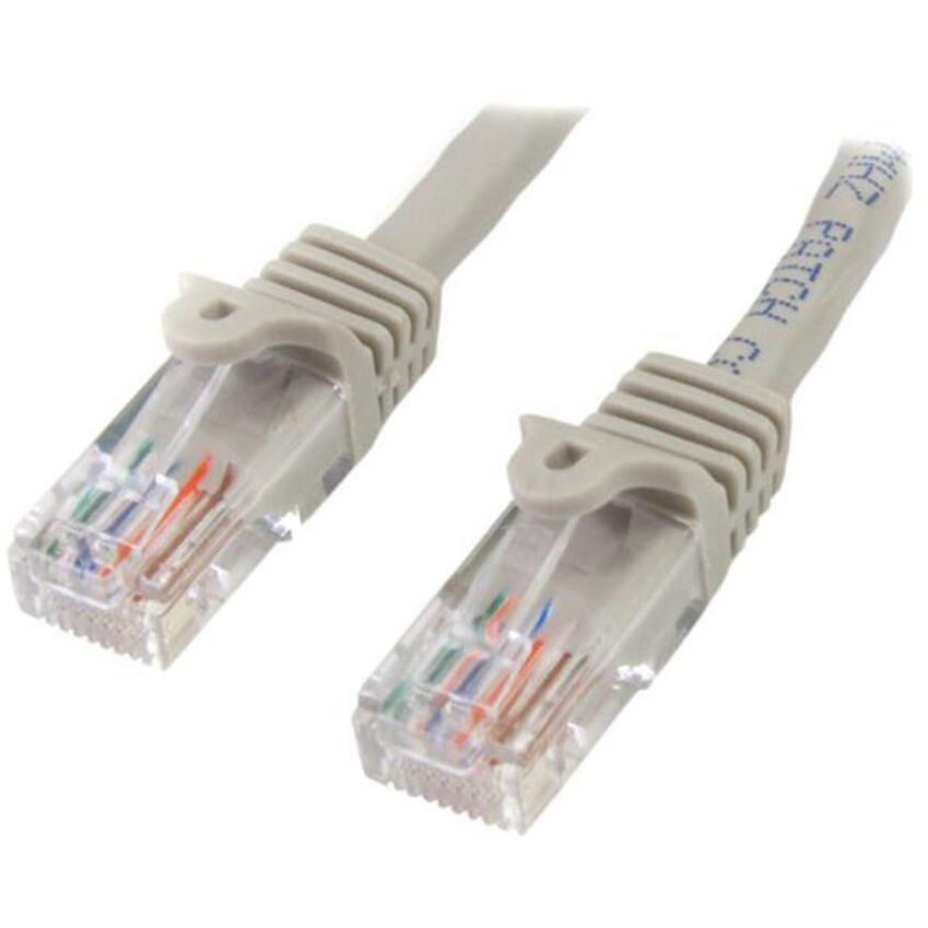 Patchcord UTP Cat 5e 1m Grey