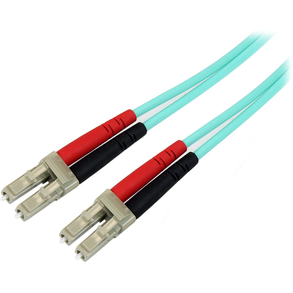 Cablu fibra optica LC - LC 1m Aqua