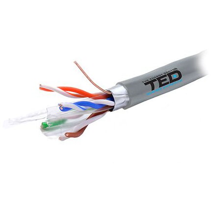 Accesoriu Retea CABLU FTP CAT 6 CUPRU 0.52MM 305M ECTRI