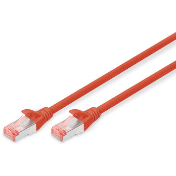 Accesoriu Retea Cablu Retea DIGITUS Professional  - 3 m - red, RAL 3020