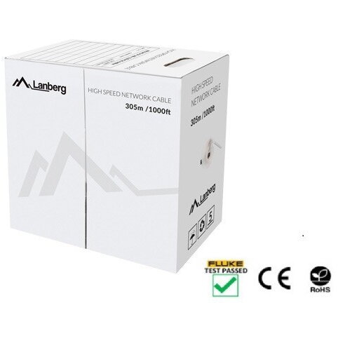 Accesoriu Retea Cablu UTP Cat.5e wire CU LCU5-12CU-0305-G green