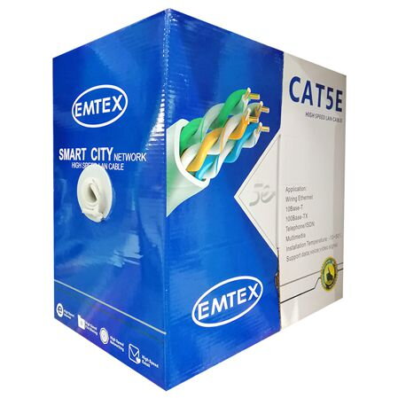 Accesoriu Retea CABLU UTP CAT5E CUPRU 24AWG 305M 