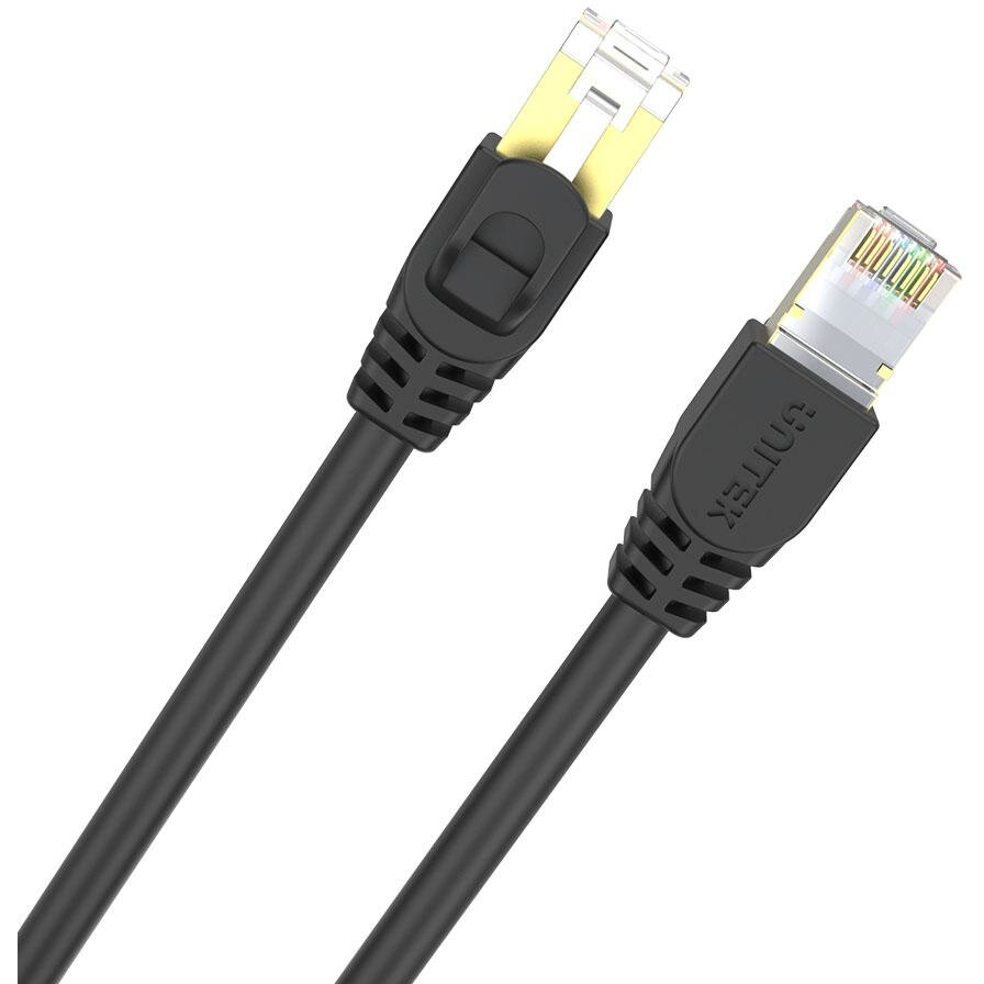 Patchcord C1808HBK S/STP Cat7 0.5m Black