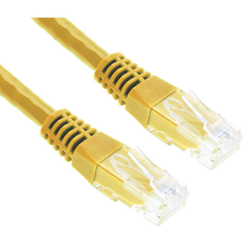 Accesoriu Retea CAT5e Patch Cable UTP 10m yellow