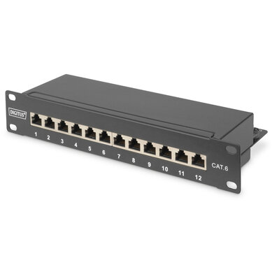 Accesoriu Retea DIGITUS DN-91612S - patch panel - 1U