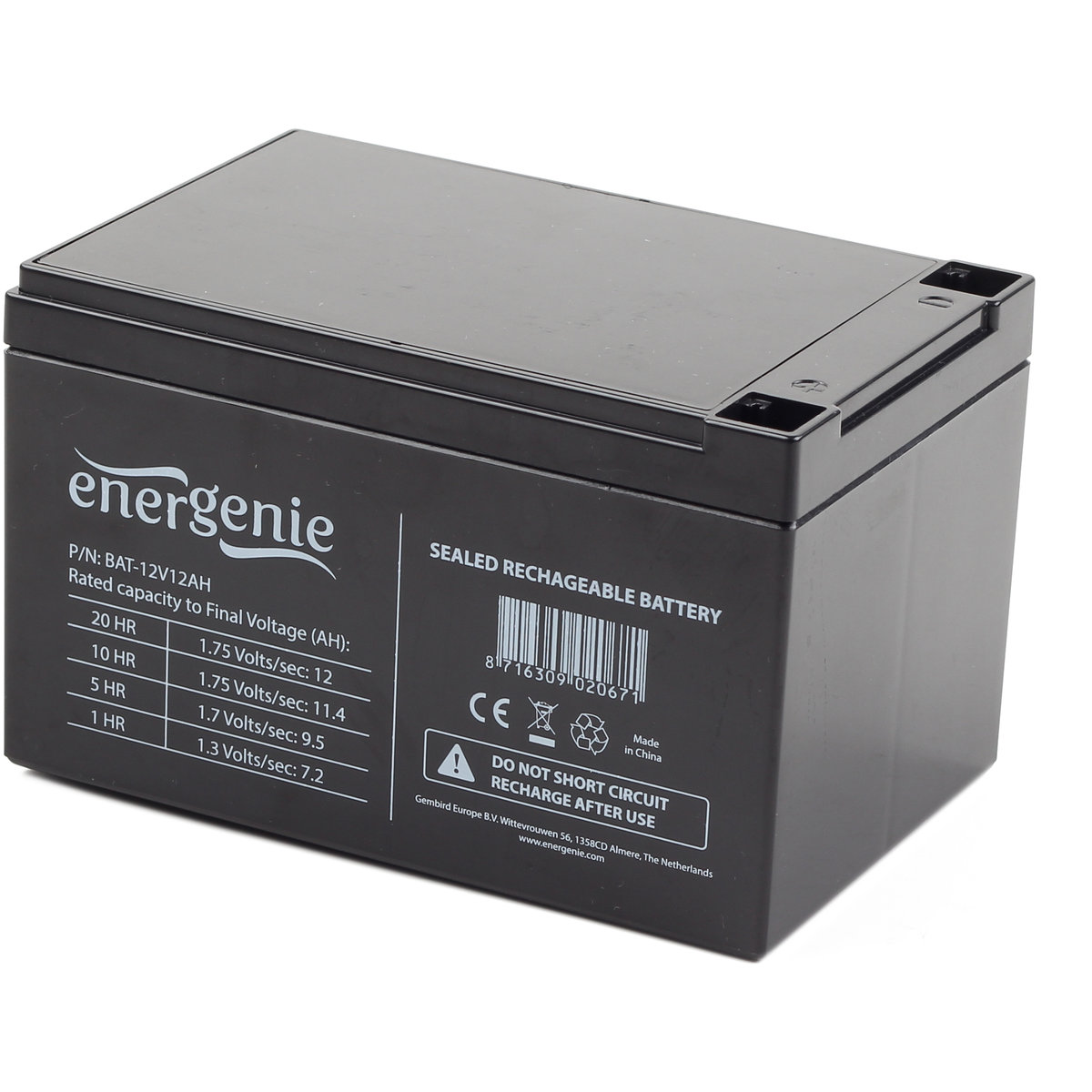 Acumulator UPS BAT-12V12AH