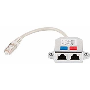 Splitter RJ-45 NCA-SP-02 FTP 2x RJ45