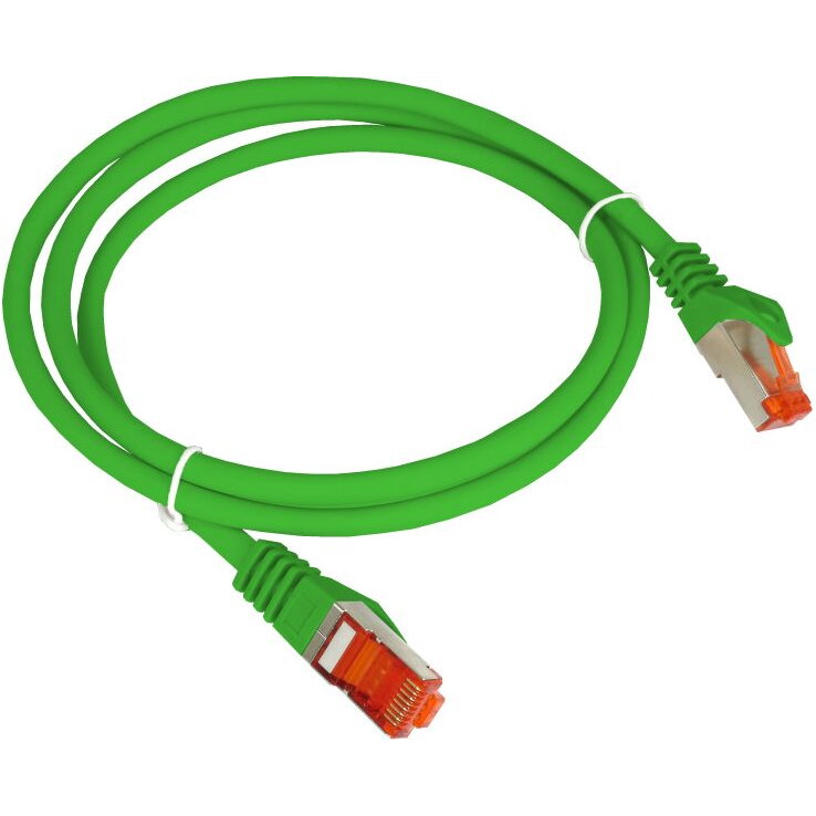 Accesoriu Retea KKS6ZIE2.0 Patch-cord F/UTP cat.6 PVC 2.0mgreen