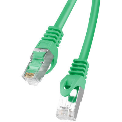 Accesoriu Retea Lanberg Patchcord RJ45 cat.6 FTP 10m Green