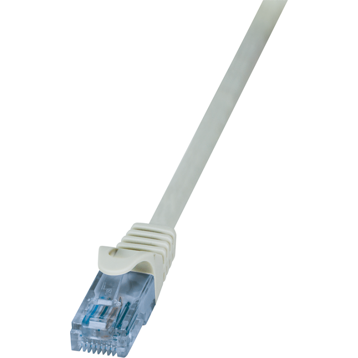 Accesoriu Retea LOGILINK - Patch Cable Cat.6A 10GE Home U/UTP EconLine grey 3,00m