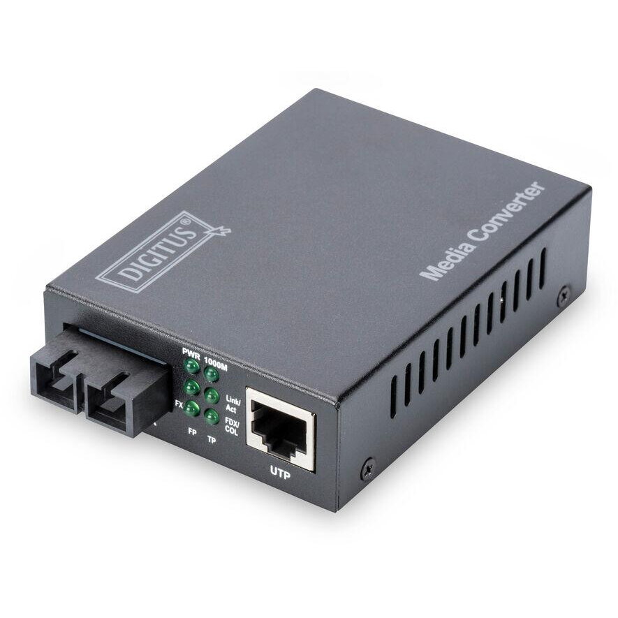 Accesoriu Retea Medienconvertor Gigabit       RJ45/SC Singelmode