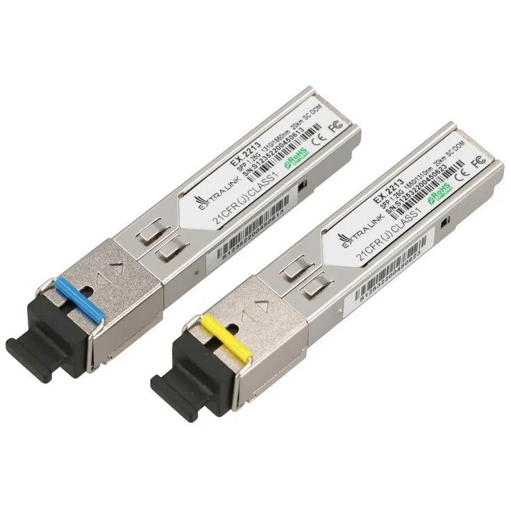 Accesoriu Retea Modules SFP 1.25G SFP WDM 1310/1550nm 20km