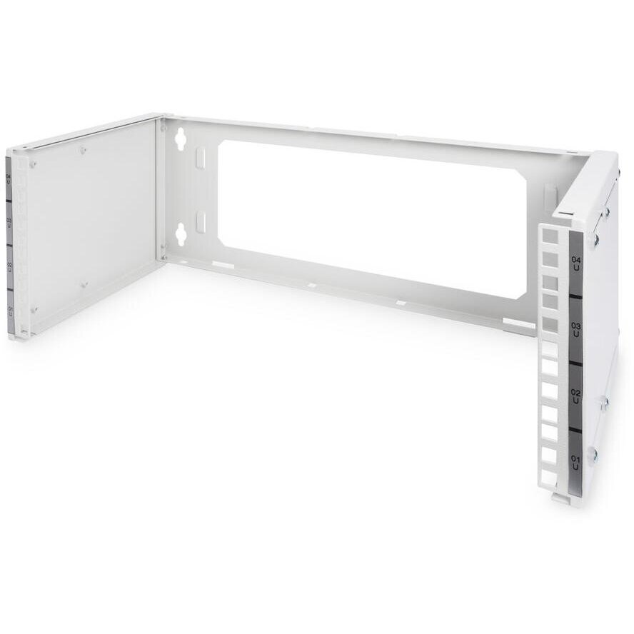 Accesoriu Retea Montare pe perete Patch-Halter 19 4HE Gri