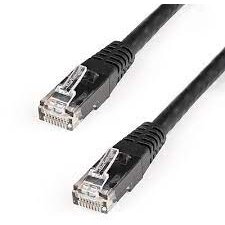 Patchcord UTP Cat 6 1m Black