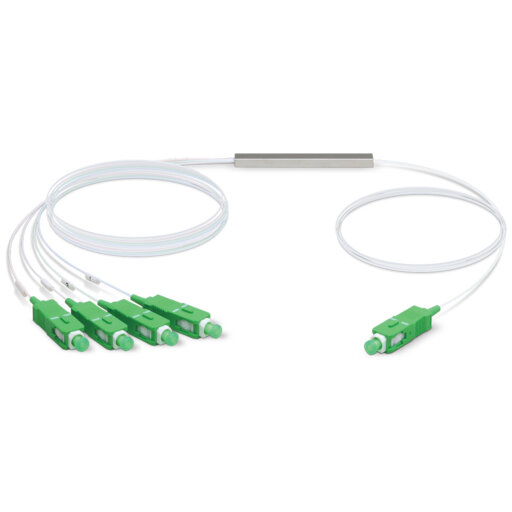 Patchcord SC/APC - 4x SC/APC 4.06m White