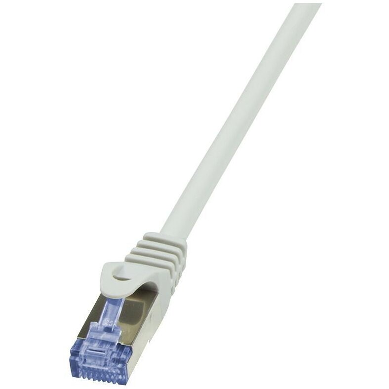 Accesoriu Retea Patchcord Cablu Cat.6A 10G S/FTP PIMF PrimeLine 2m gri