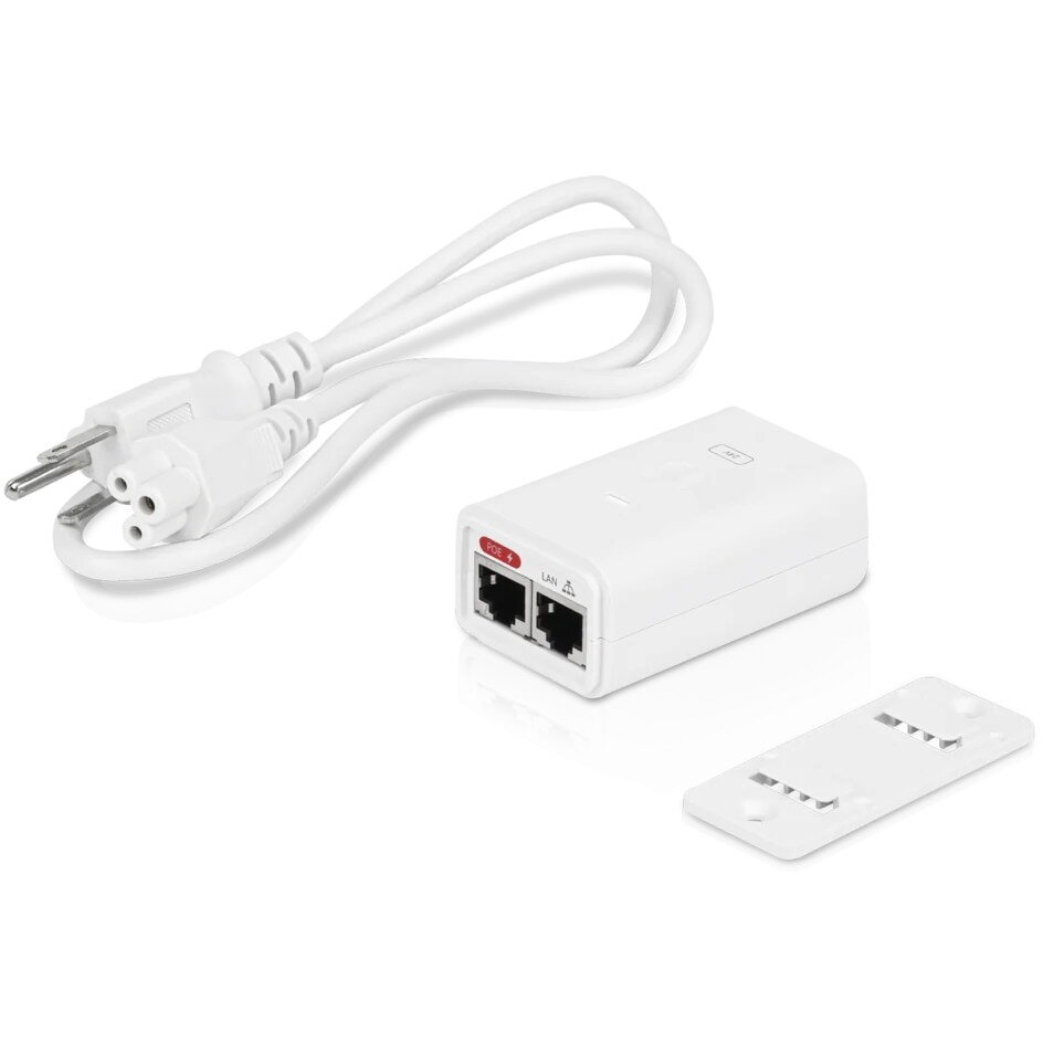 Accesoriu Retea POE Injector, 24VDC,  7W, Gigabit Port, Alb