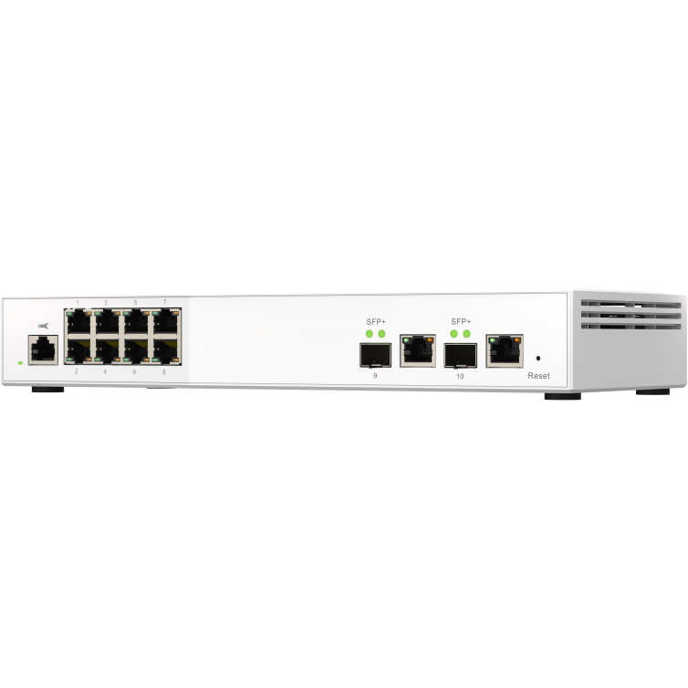 Switch QSW-M2108-2C  10 Port Managed Negru
