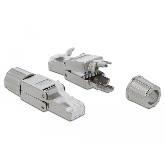Accesoriu Retea RJ45 tată Cat.6A STP fără scule