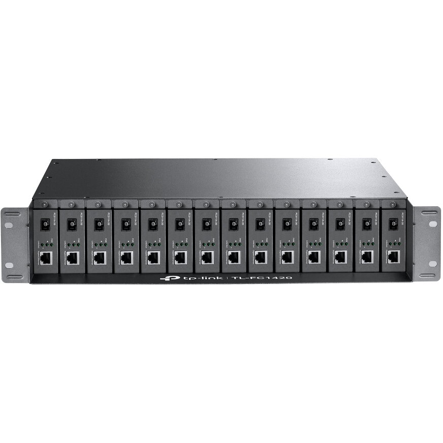Accesoriu Retea SASIU RACKABIL 14-sloturi, rack 19-inch TL-FC1420