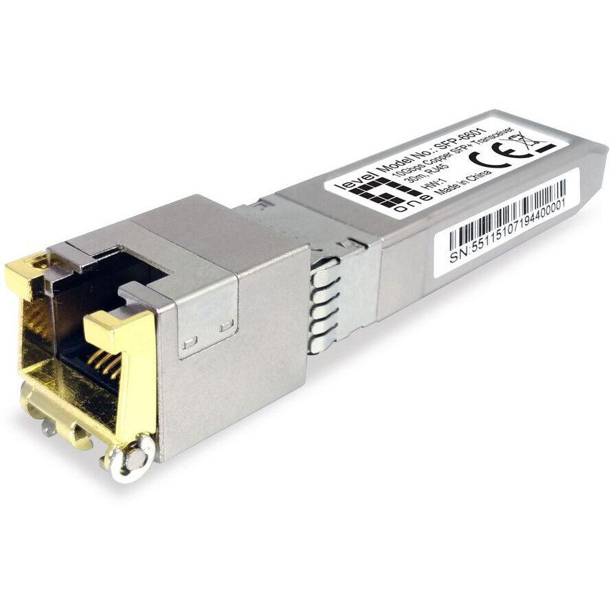 Accesoriu Retea SFP+ Transceiver   10G Kupfer zu Glasfaser 30m RJ45