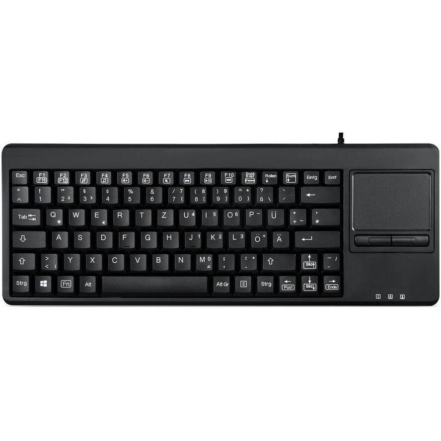 Accesoriu Retea Tastatura DE + Touchpad USB for 19 Rack