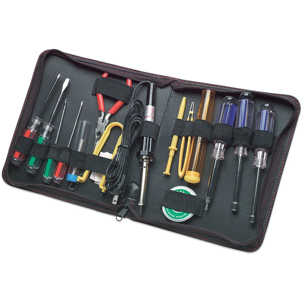 Accesoriu Retea Tool Kit,Tehnician,17 Pieces,Black