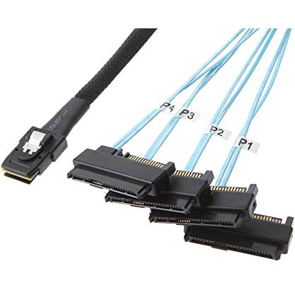 Accesoriu server Accesoriu server SATA -> SAS (SFF-8087 connector) Cross-Over Adapter Cable