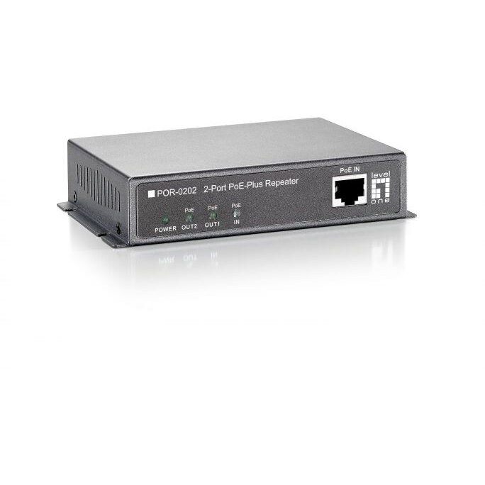 Accesoriu Switch 2x FE PoE-Repeater POR-0202        PoE