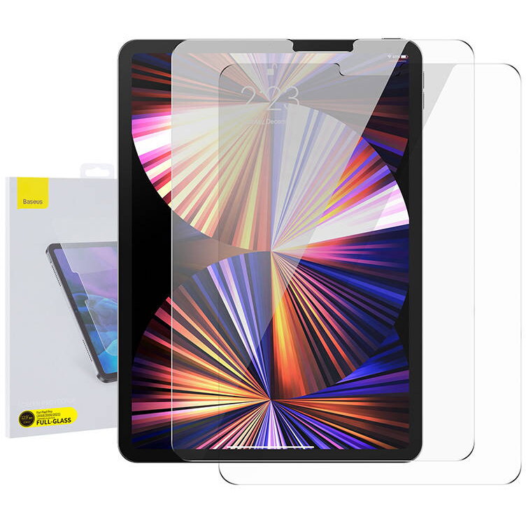 Accesoriu Tableta Szkło hartowane 0.3mm Baseus do iPad 12.9 (2szt)