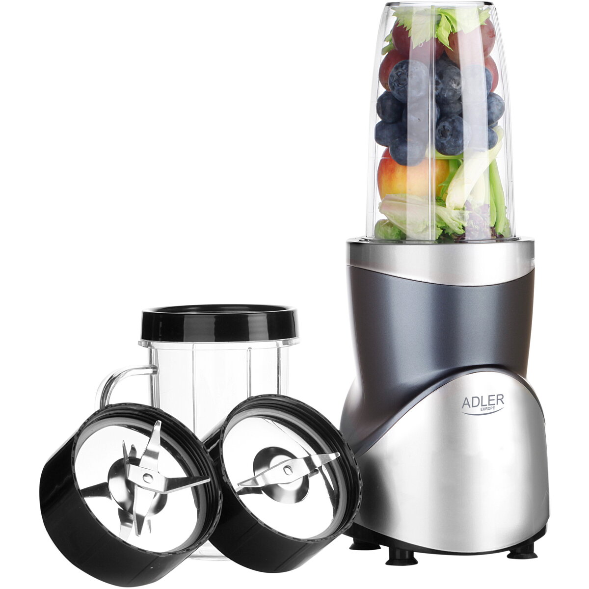 AD 4084 Blender Smoothie Set, Stainless Steel